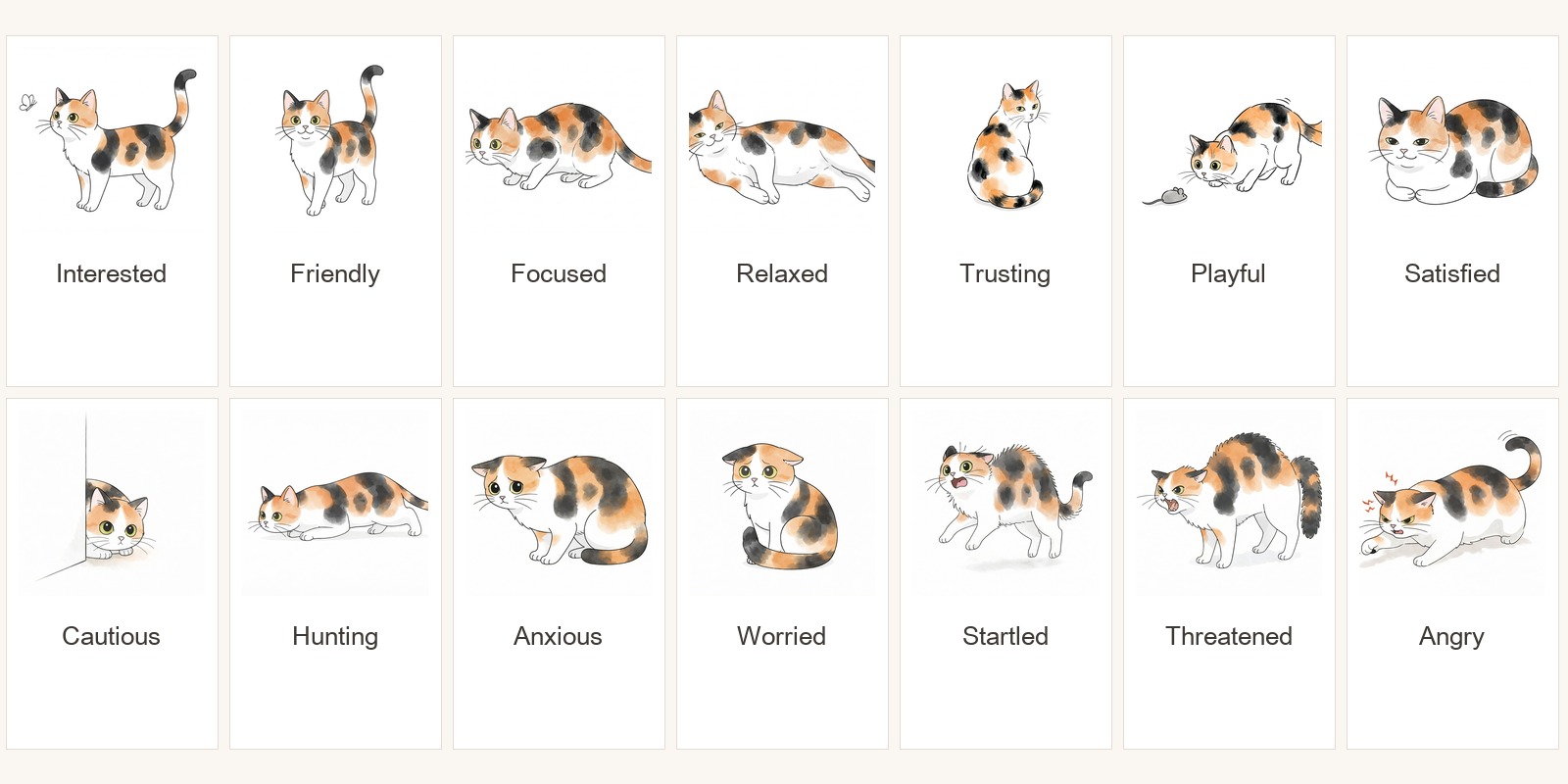 Cat Body Language Guide: How to Read Tail, Ear & Posture Signals