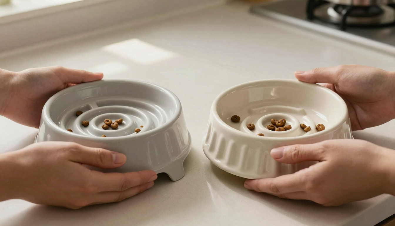 Ceramic vs Plastic Slow Feeder Bowls: Which Is Safer for Your Dog?